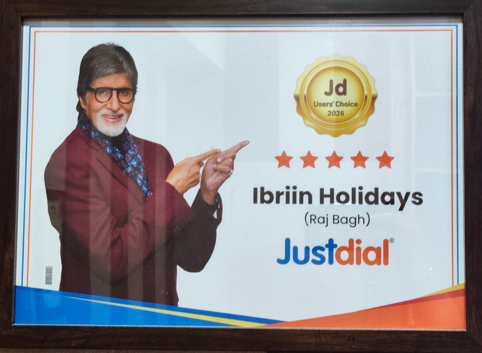 Justdial Certificate